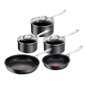 Jamie Oliver by Tefal E017S555 Cook's Direct Hard Anodised - 5 Piece Set