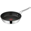 Jamie Oliver by Tefal Cook's Classics E3060735 30cm Frying Pan - Stainless Steel