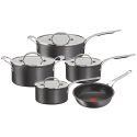 Jamie Oliver by Tefal Cook's Classics H9125S44 5-Piece Pan Set - Hard Anodised