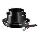 Ingenio Easy Cook & Clean L1549043 5-Piece Pan Set - Black