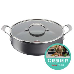 Jamie Oliver by Tefal Cook's Classics H9129943 30cm All in One Pan - Hard Anodised