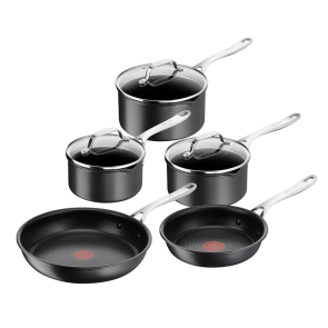 Jamie Oliver by Tefal E017S555 Cook's Direct Hard Anodised - 5 Piece Set