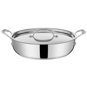Jamie Oliver by Tefal Cook's Classics E3069033 30cm Shallow Pan - Stainless Steel
