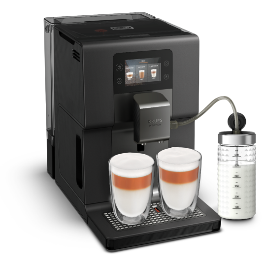 Dakraam herstel auditie Intuition Preference+ EA875U40 Automatic Bean to Cup Coffee Machine - Gun  Metal | Tefal UK Shop