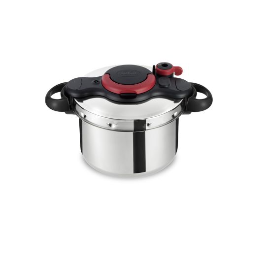 Stainless Steel Tefal Clipso Minut Easy Pressure Cooker 6 Litre 