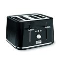 Loft TT760840 4-Slice Toaster - Noir Black