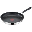 Jamie Oliver by Tefal Quick and Easy E3030444 24cm Frying Pan - Stainless Steel