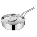 Jamie Oliver by Tefal Cook's Classics E3063234 24cm Saute Pan - Stainless Steel