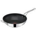 Jamie Oliver by Tefal Cook's Classics E3068834 30cm Wok Pan - Stainless Steel
