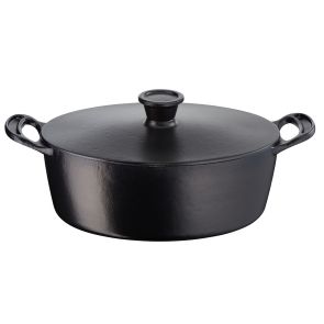 Jamie Oliver by Tefal Cast Iron E2125414 30cm Oval Cocotte