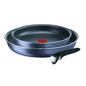 Ingenio Elegance L2319002 3-Piece Frying Pan Set - Sparkling Grey
